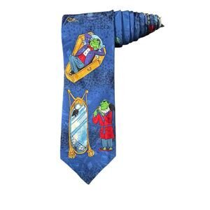 Celebrations By Hallmark Morning After Halloween Count Dracula Necktie Novelty